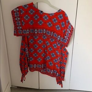 Sandro cut out blouse